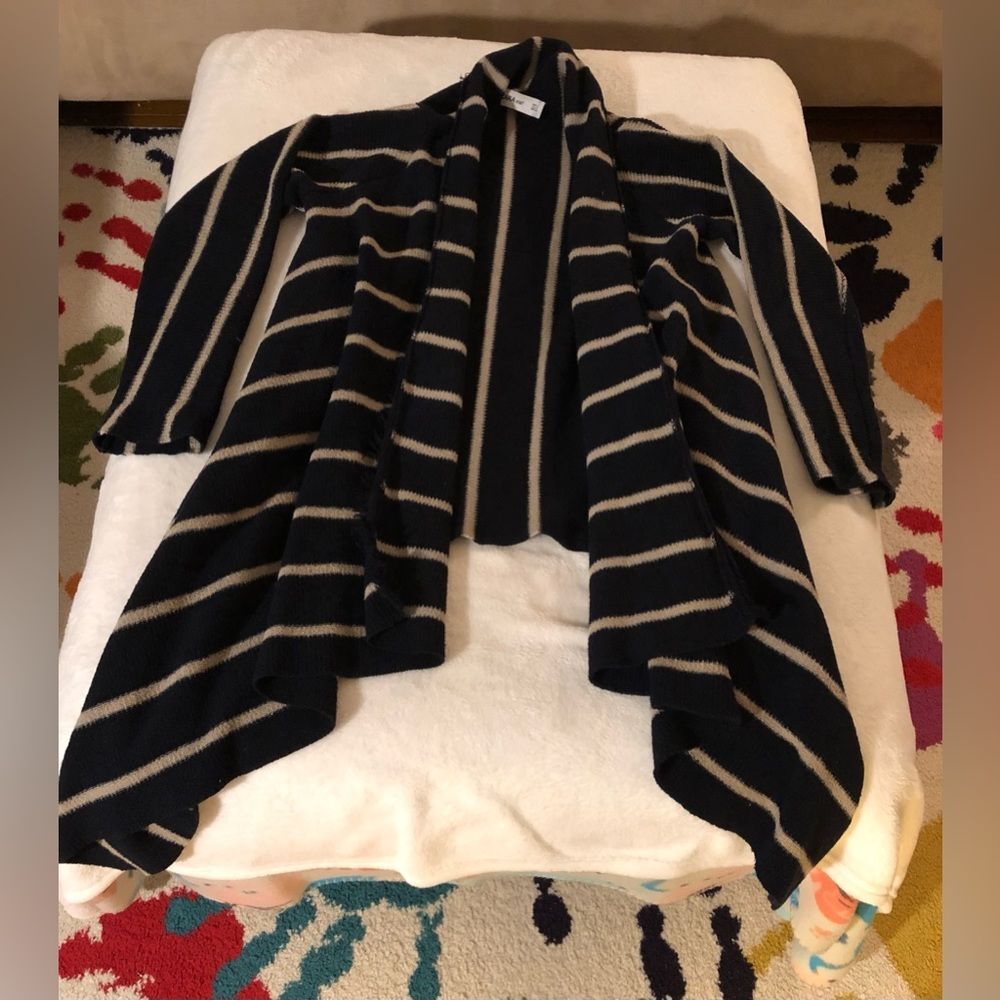 Zara asymmetrical knit cardigan jacket, size small
